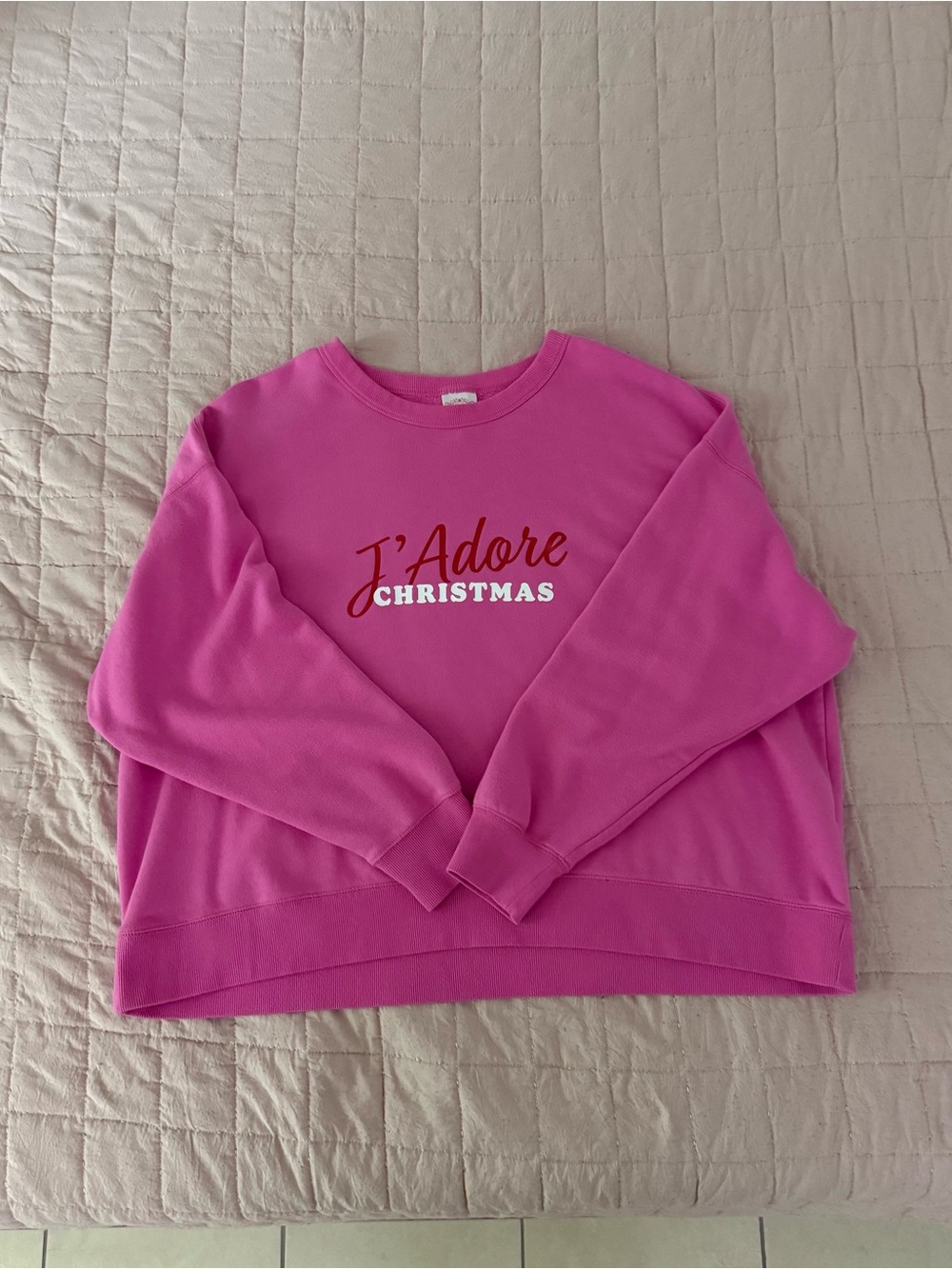Wondershop Bright Pink Crewneck Sweatshirt